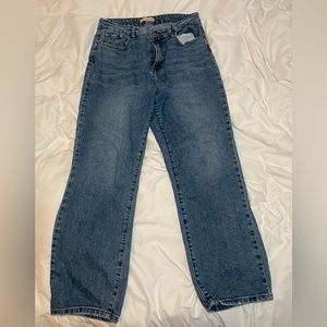 High Rise Straight Leg Jeans